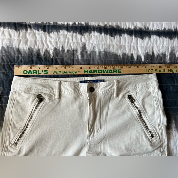 Polo by Ralph Lauren Cream Cargo Pants Relaxed Fit - Picture 13 of 13